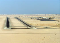Image of the Hurghada airport runway.
