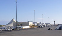 Image of the Hurghada airport passenger terminal, 2006.